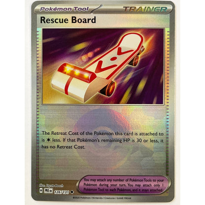 Rescue Board Pokéball Holo Uncommon 126/131