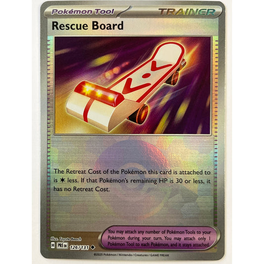 Rescue Board Pokéball Holo Uncommon 126/131