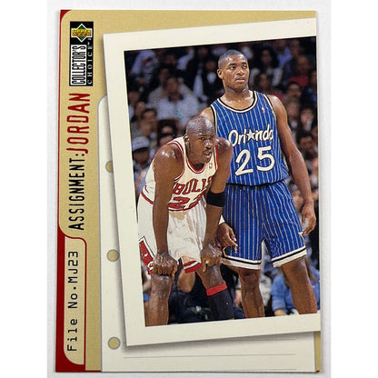 1996-97 Upper Deck Michael Jordan / Nick Anderson