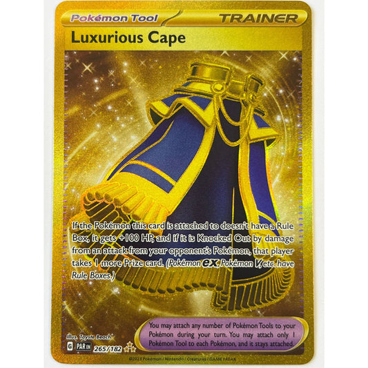 Luxurious Cape Holo Gold Hyper Rare 265/182