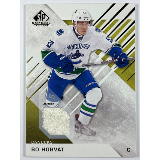 2016-17 SP Game Used Bo Horvat Game Jersey Patch