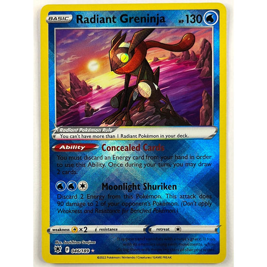 Radiant Greninja Holo Rare 046/189