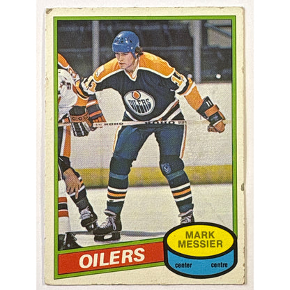 1980-81 O-Pee-Chee Mark Messier Rookie Card | Local Legends Cards & Collectibles
