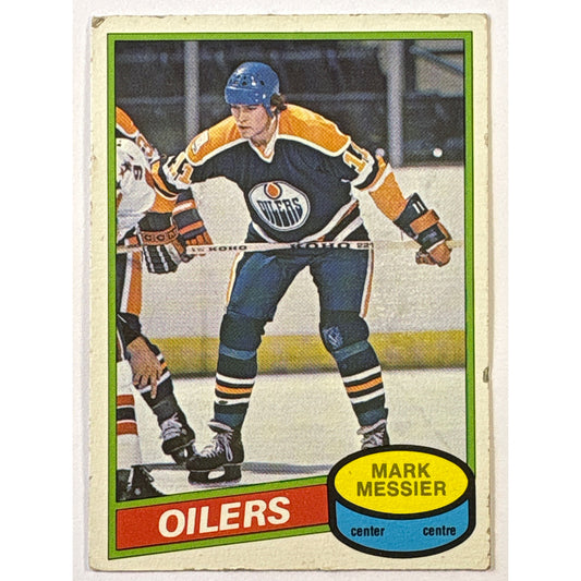 1980-81 O-Pee-Chee Mark Messier Rookie Card | Local Legends Cards & Collectibles