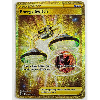 Energy Switch Gold Secret Rare 212/195