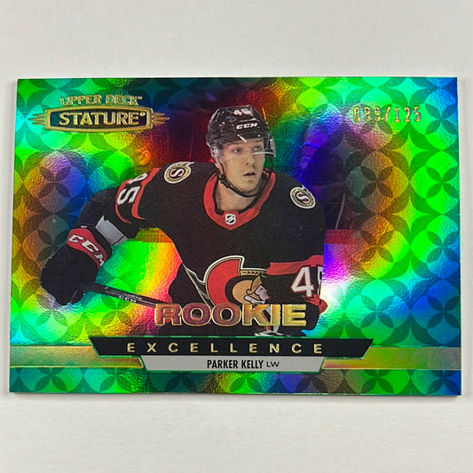 2021-22 Stature Parker Kelly Rookie Excellence Green /125