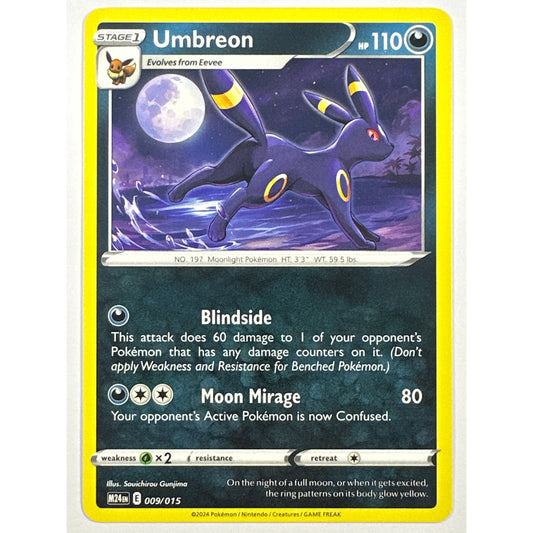 Umbreon Non Holo McDonald’s Promo 009/015