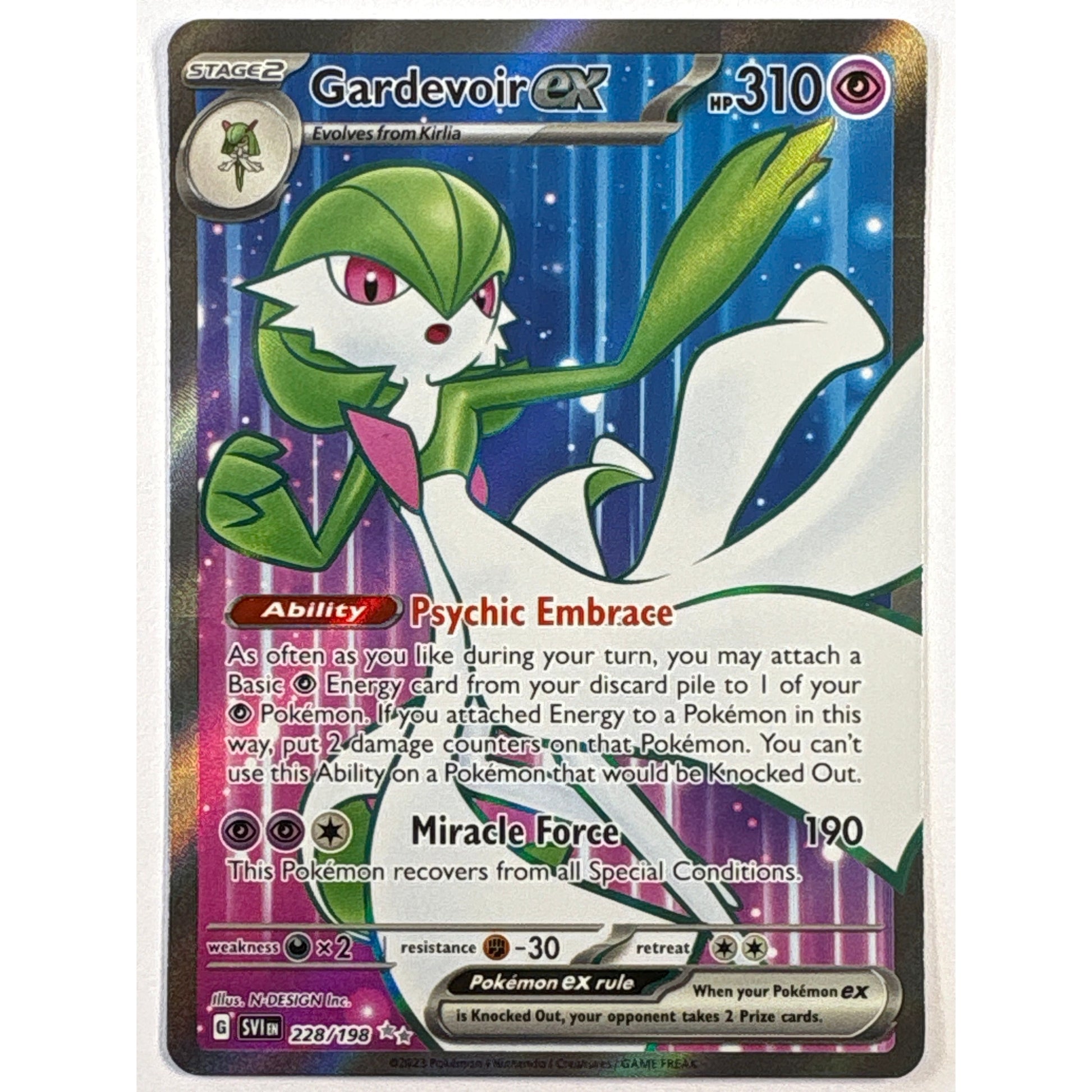 Gardevoir EX Holo Ultra Rare 228/198 | Local Legends Cards & Collectibles