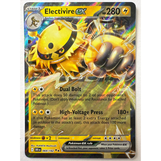 Electivire ex Holo Double Rare 069/182