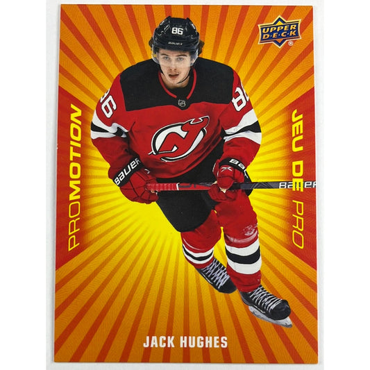 2021-22 Tim Hortons Jack Hughes ProMotion