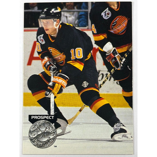 1991-92 Pro Set Platinum Pavel Bure Platinum Prospect RC
