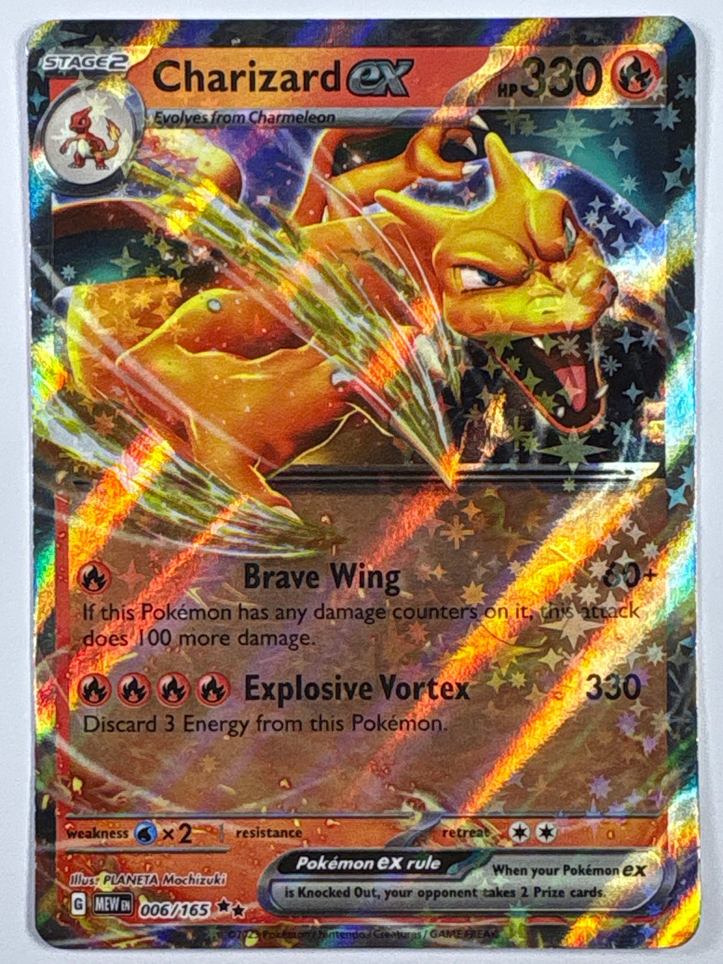 Charizard EX Holo Double Rare 006/165 | Local Legends Cards & Collectibles