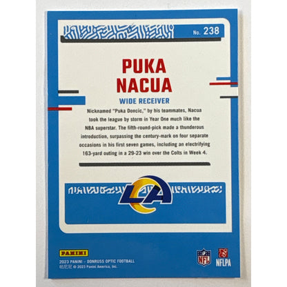 2023 Donruss Optic Puka Nacua Rated Rookie