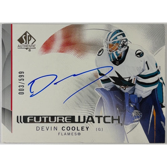 2024-25 SP Authentic Devin Cooley Future Watch Auto /599