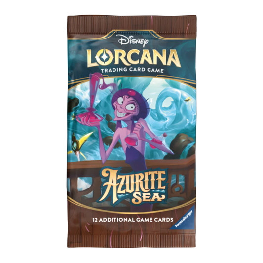 Disney Lorcana Azurite Sea Booster Pack