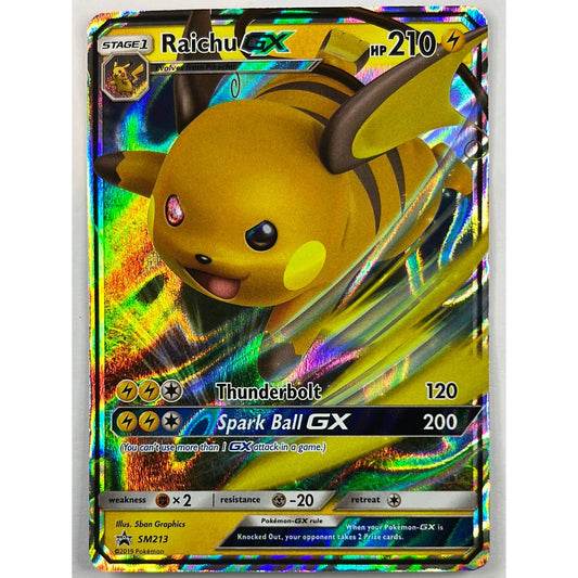 Raichu GX Full Art Promo SM213