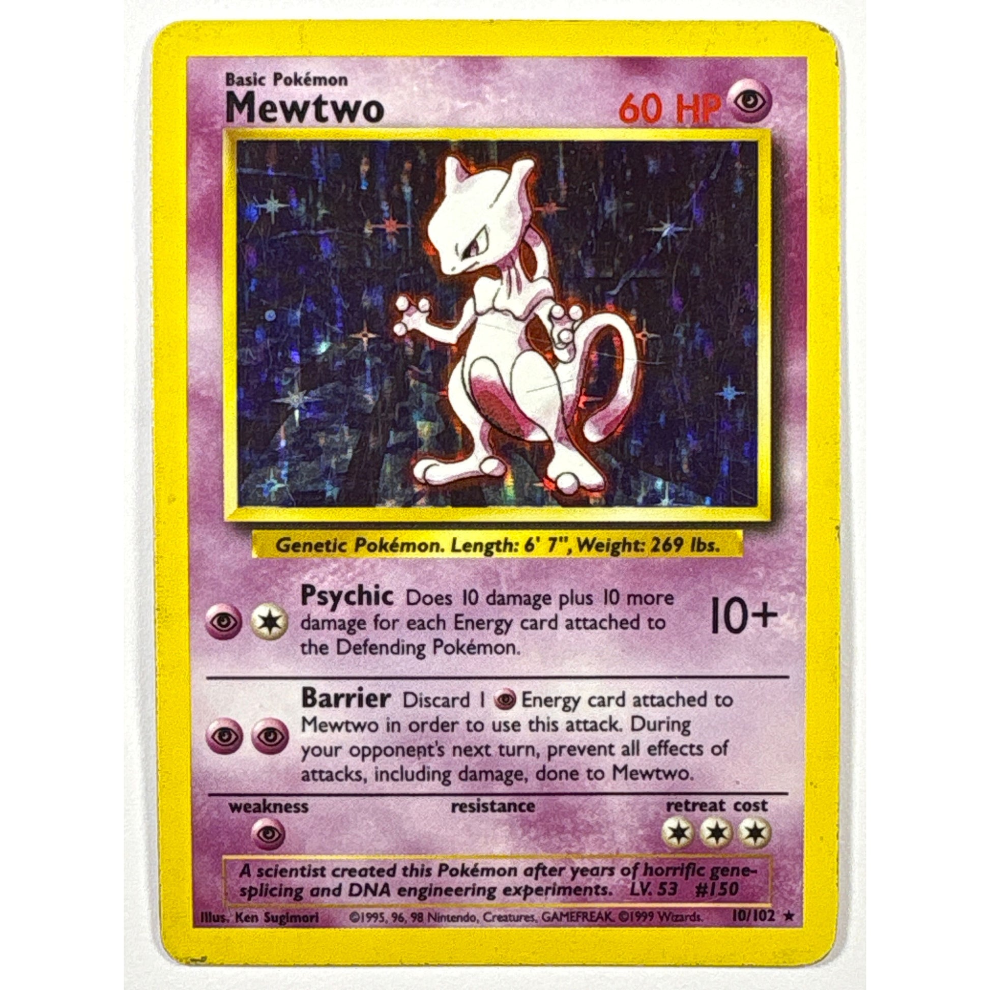 Mewtwo Holo Rare 10/102 | Local Legends Cards & Collectibles