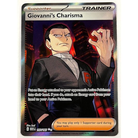 Giovanni’s Charisma Double Rare 197/165