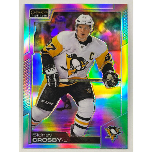 2020-21 O-Pee-Chee Platinum Sidney Crosby Rainbow