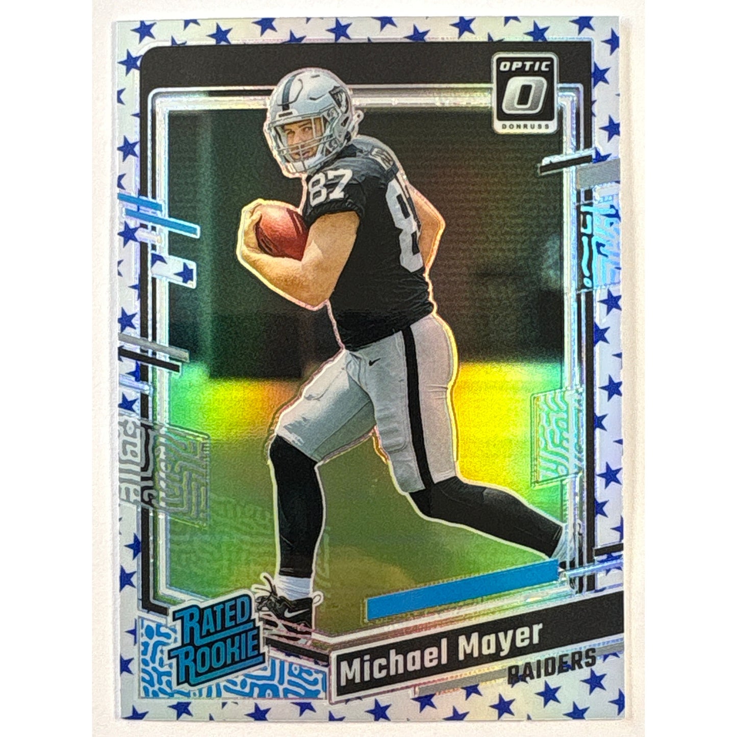 2023 Donruss Optic Michael Mayer Stars Emoji Rated Rookie