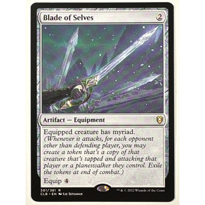 Blade of Selves Non Foil Rare 301/361