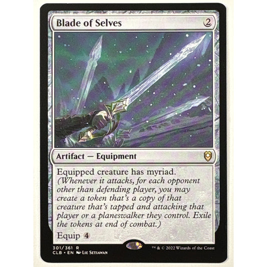 Blade of Selves Non Foil Rare 301/361