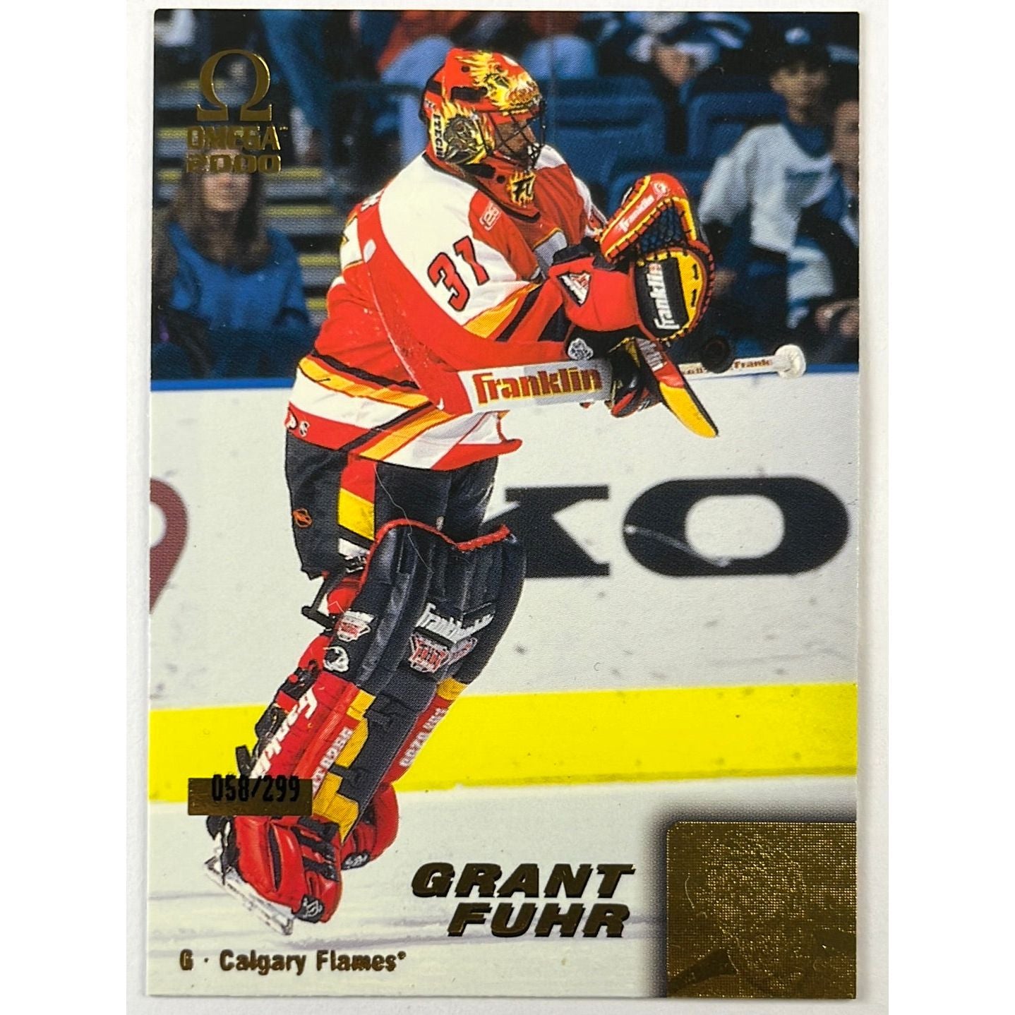 2000 Omega Grant Fuhr Gold Foil /299