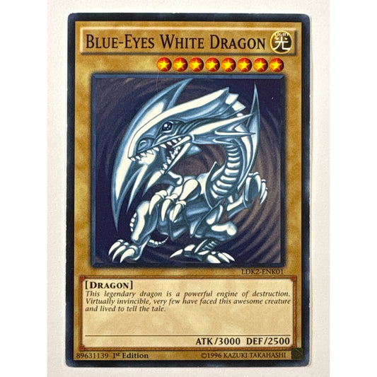 1st Edition Blue Eyes White Dragon Non Foil LDK2-ENK01 | Local Legends Cards & Collectibles