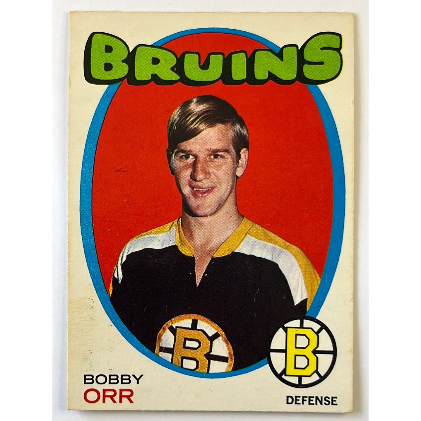 1971-72 O-Pee-Chee Bobby Orr #100