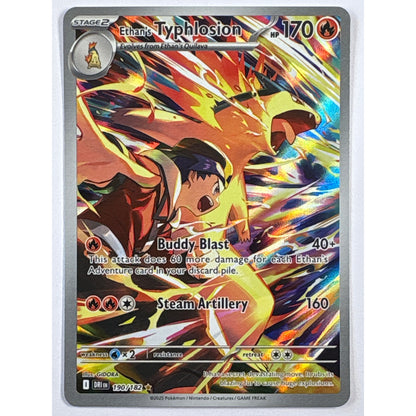 Ethan’s Typhlosion Holo Illustration Rare 190/182 | Local Legends Cards & Collectibles
