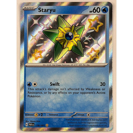 Staryu Shiny Rare 118/091