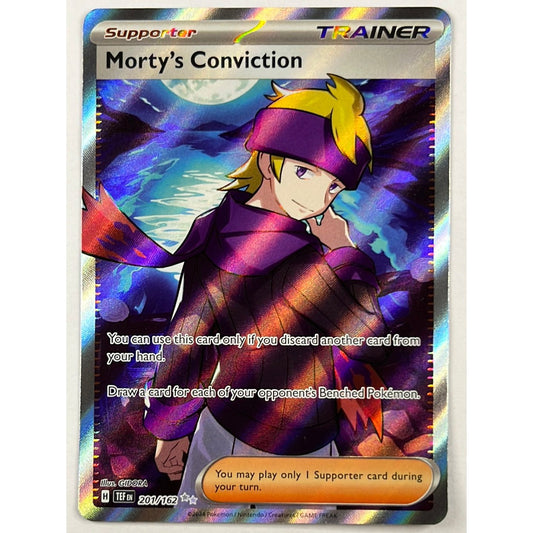 Morty’s Conviction Ultra Rare 201/162