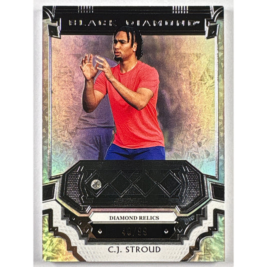 2024 Goodwin Champions C.J. Stroud Diamond Relics