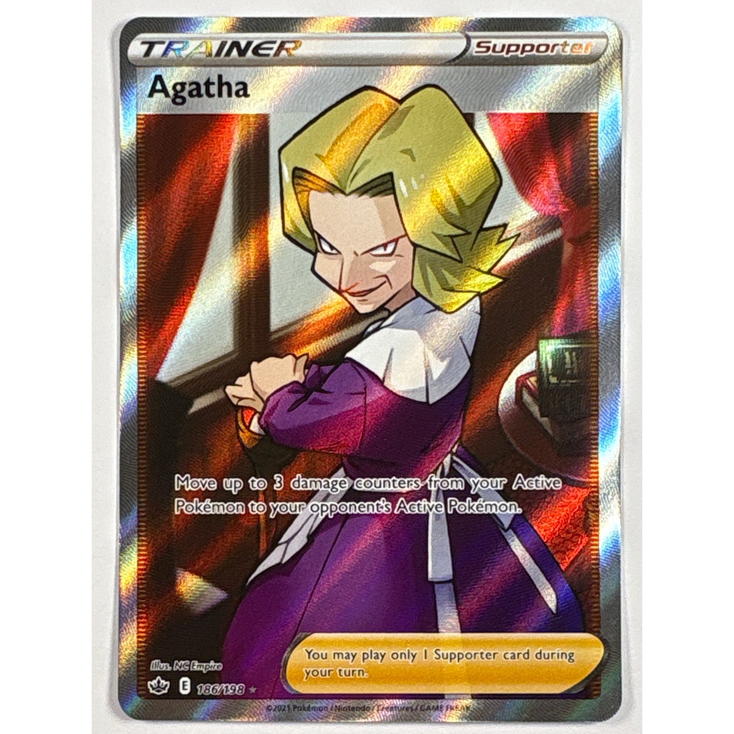 Agatha Holo Ultra Rare 186/198 | Local Legends Cards & Collectibles
