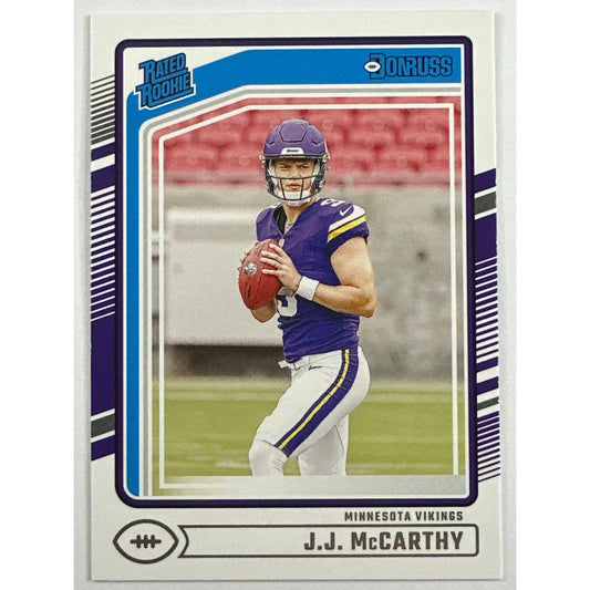 2024 Donruss J.J. McCarthy Rated Rookie