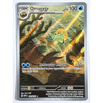 Omanyte Holo Illustration Rare 180/165 | Local Legends Cards & Collectibles
