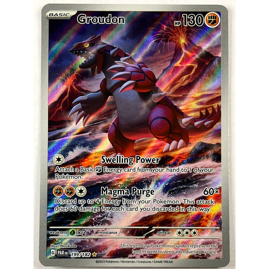 Groudon Secret Rare 199/182