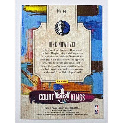 2018-19 Court Kings Dirk Norwitzki Renaissance Man