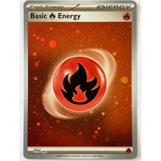 Fire Energy Cosmic Holo SVE 002