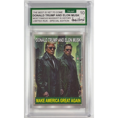 Donald Trump & Elon Musk Limited Run - Special Edition TRUMP 10 | Local Legends Cards & Collectibles