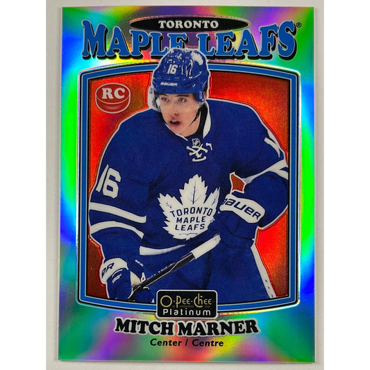 2016-17 O-Pee-Chee Platinum Mitch Marner Retro Rookie Rainbow