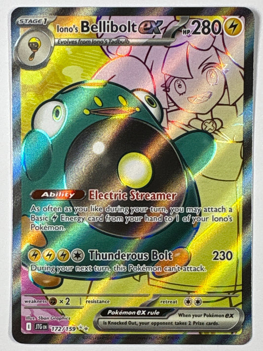 Iono’s Bellibolt EX Holo Ultra Rare 172/159 | Local Legends Cards & Collectibles