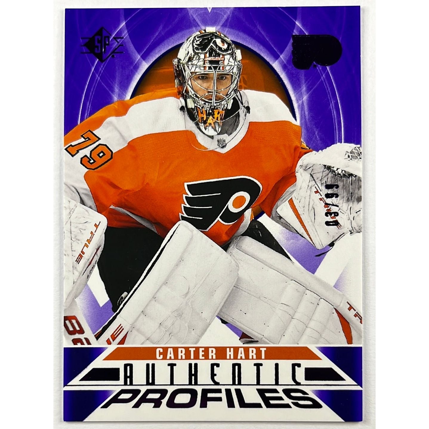 2020-21 SP Carter Hart Authentic Profiles 03/99