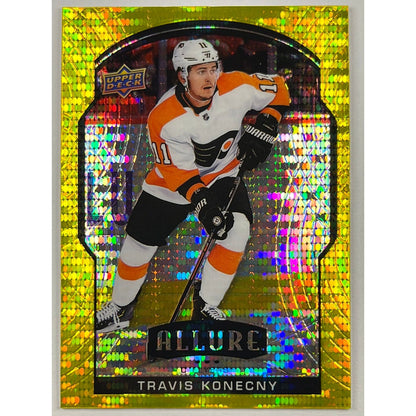 2020-21 O-Pee-Chee Platinum Travis Konecny Yellow Taxi