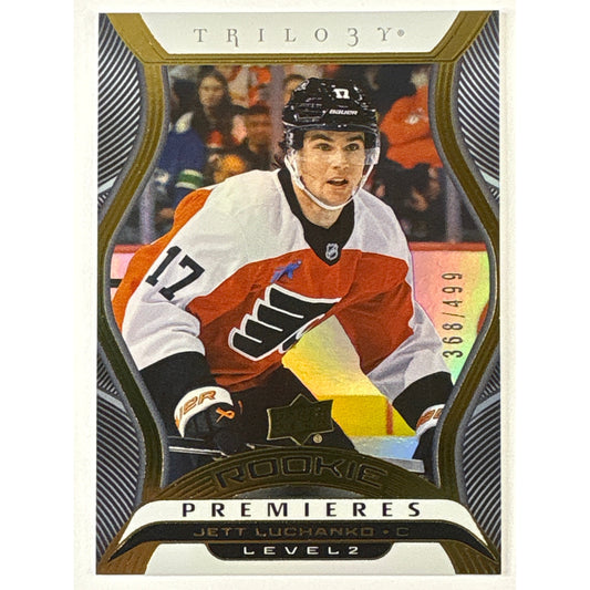 2024-25 Upper Deck Extended Series Jett Luchanko Rookie Premiers Level 2 /499