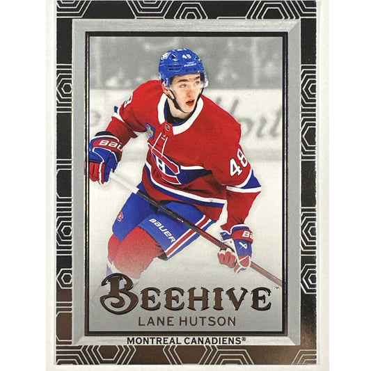 2024-25 Upper Deck Extended Series Lane Hutson Bee Hive RC