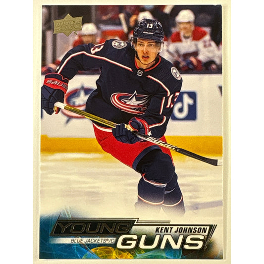 2022-23 Upper Deck Series 1 Kent Johnson Young Guns