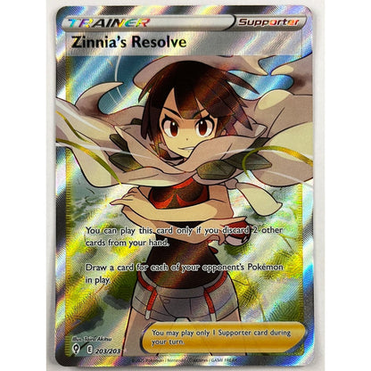 Zinnia’s Resolve Ultra Rare 203/203