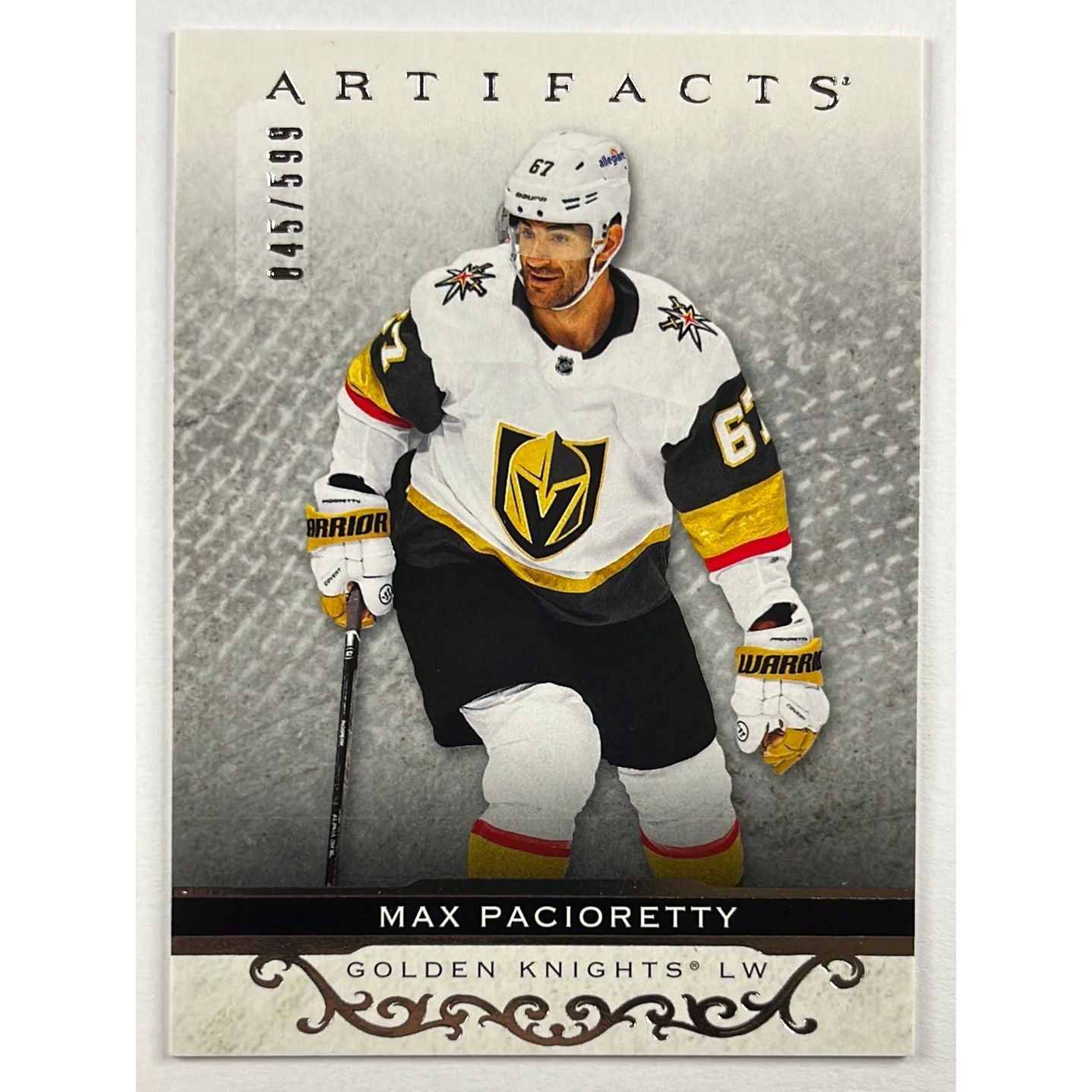 2021-22 Artifacts Max Pacioretty 45/499