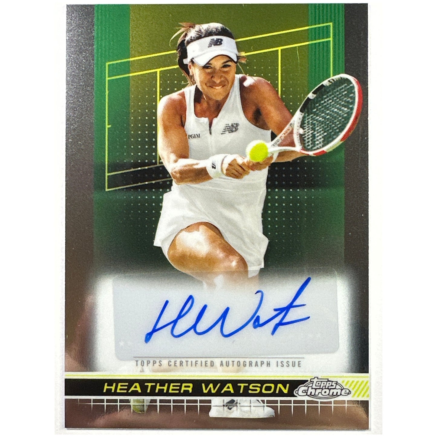 2024 Topps Chrome Heather Watson Autograph